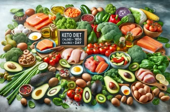 Кето-диета на неделю на 1850 калорий в день
