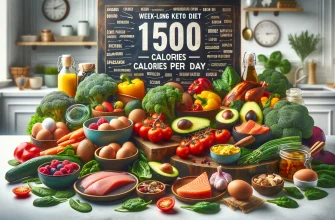 Кето-диета на неделю на 1950 калорий в день