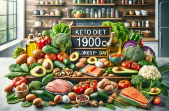 Кето-диета на неделю на 1900 калорий в день