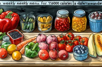 Меню на неделю на 1600 калорий в день (Средиземноморская диета)